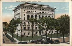 Detroit Athletic Club Postcard