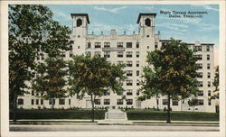 Maple Terrace Apartment Postcard