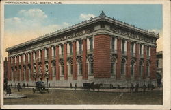 Horticultural Hall Postcard