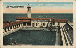 The Pool at the Casino Postcard