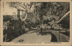 Hotel Maryland, Bungalow Court Postcard