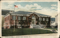 Elmwood Public Library East Orange, NJ Postcard Postcard Postcard