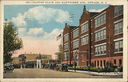 Clinton Place and Hawthorne Avenue Postcard