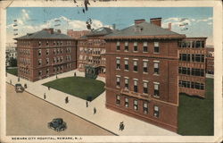 Newark City Hospital New Jersey Postcard Postcard Postcard