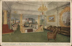 Dancing Carnival - Louis XVI Lounge and Writing Room Postcard