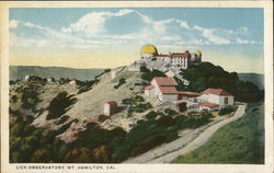 Lick Observatory, Mt. Hamilton San Jose, CA Postcard Postcard Postcard