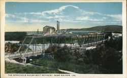 The Spreckels Sugar Beet Refinery Salinas, CA Postcard Postcard Postcard