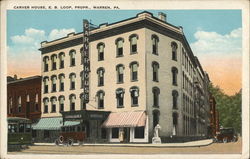 Carver House, E.B. Loop, Propr. Postcard