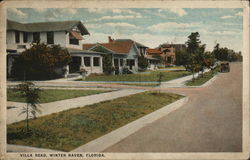 Villa Road Winter Haven, FL Postcard Postcard Postcard