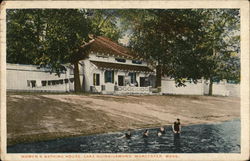 Women's Bathing House Lake Quinsigamond Worcester, MA Postcard Postcard Postcard