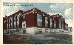 New High School Postcard