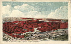 Oliver Chilled Plow Works Postcard