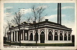 New Pumping Station Postcard