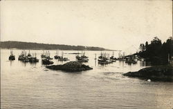 Boats at Anchor Boats, Ships Postcard Postcard Postcard