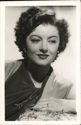 Myrna Loy Actresses Postcard Postcard Postcard