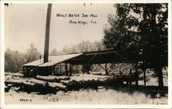 Walt Bates Saw Mill Postcard