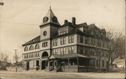 Large Boarding House or Office Building Postcard