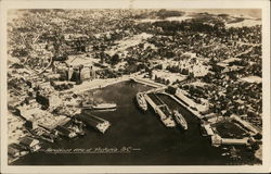 Aerial View of City Victoria, BC Canada British Columbia Postcard Postcard Postcard