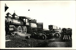 Train Engine #2197 Locomotives Postcard Postcard Postcard