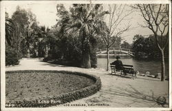 Echo Park Los Angeles, CA Postcard Postcard Postcard