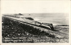 Southern Pacific "Daylight" Locomotives Postcard Postcard Postcard