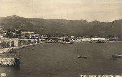 View of Town and Bay Acapulco, Mexico Postcard Postcard Postcard