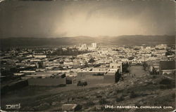 Panoramic View of Town Chihuahua, Mexico Postcard Postcard Postcard