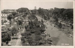 Paseo de la Republica Lima, Peru Postcard Postcard Postcard