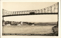 Interstate Bridge - Middle Span Clarkston, WA Postcard Postcard Postcard