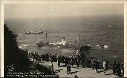 Cliff House - S.S. "Ohioan " on the Rocks San Francisco, CA Postcard Postcard Postcard