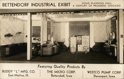 Bettendorf Industrial Exhibit Postcard