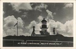 Pt. Pinos Lighthouse Pacific Grove, CA Postcard Postcard Postcard