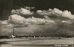 Hospital,Topaz Japanese Internment Camp Utah Postcard Postcard Postcard