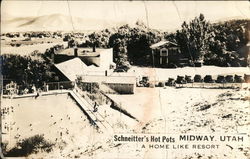 Schneitter's Hot Pots - A Home Like Resort Midway, UT Postcard Postcard Postcard