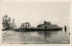 Bee Line Ferry between St. Petersburg and Piney Point, FL Ferries Postcard Postcard Postcard