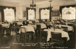 Restaurant Chapultepec - Salon Mexico Mexico City, Mexico Postcard Postcard Postcard