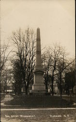 Soldiers Monument Flushing, NY Postcard Postcard Postcard