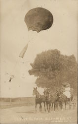 Ulster County Fair, Hot Air Balloon Ellenville, NY Postcard Postcard Postcard