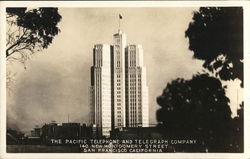 Pacific Telephone and Telegraph Company Postcard