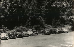 Entrance to Mystery Spot Santa Cruz, CA Postcard Postcard Postcard