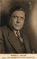 Wendell L. Willkie, New York Republican State Committee Postcard Postcard Postcard