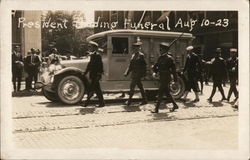 President Harding Funeral, Aug. 10, 1923 Presidents Postcard Postcard Postcard