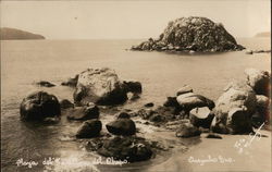 Playa del Farallon del Obispo Acapulco, Mexico Postcard Postcard Postcard