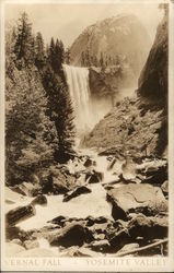 Vernal Falls Postcard