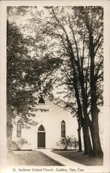 St. Andrews United Church Grafton, ON Canada Ontario Postcard Postcard Postcard