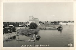 Port of Pasco Grain Elevator Washington Postcard Postcard Postcard