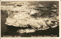 Tatoosh Island, Pacific Aerial Surveys #459 Seattle, WA Postcard Postcard Postcard