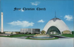 First Christian Church Postcard