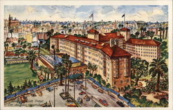 The Los Angeles Ambassador Postcard