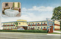 Mid-City Motel Postcard